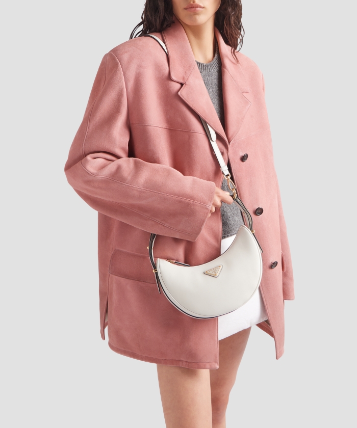 ◆直営店◆【PRADA】プラダ アーケ レザー ショルダーバッグ アーケ レザー ショルダーバッグ 2024-2025 AW PRADA(プラダ