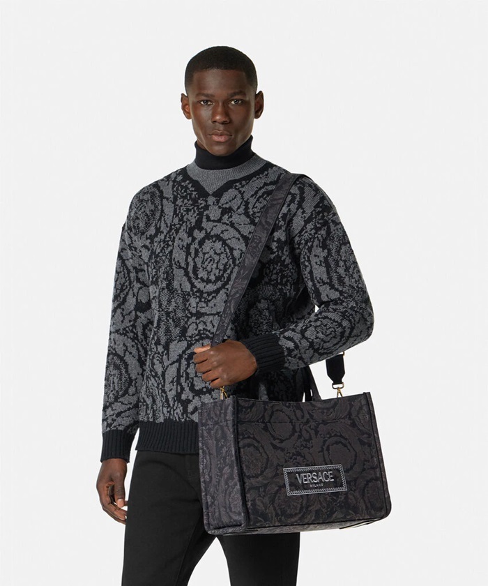 【関税込】新作◆VERSACE◆バロッコ アテナ トートバッグ 2way バロッコ アテナ トートバッグ(X244A031)｜阪急百貨店公式通販