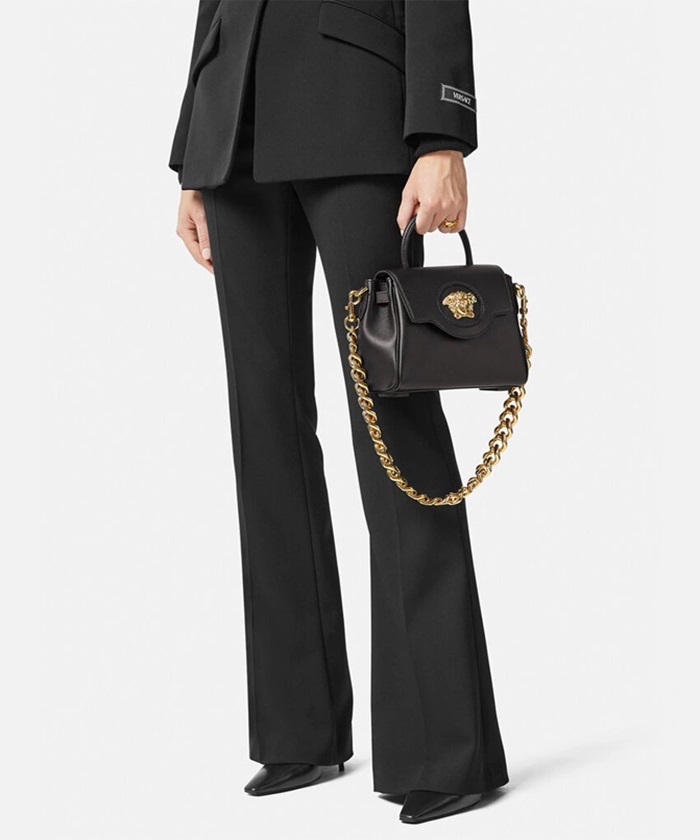 メドゥーサ スモールハンドバッグ ラ メドゥーサ スモール ハンドバッグ ブラック | VERSACE JP