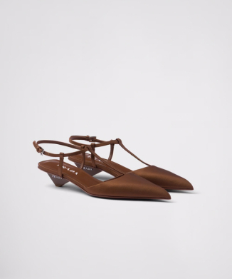 【PRADA】サフィアーノパテントレザーパンプス パテントサフィアーノレザー パンプス(X248G040)｜阪急百貨店