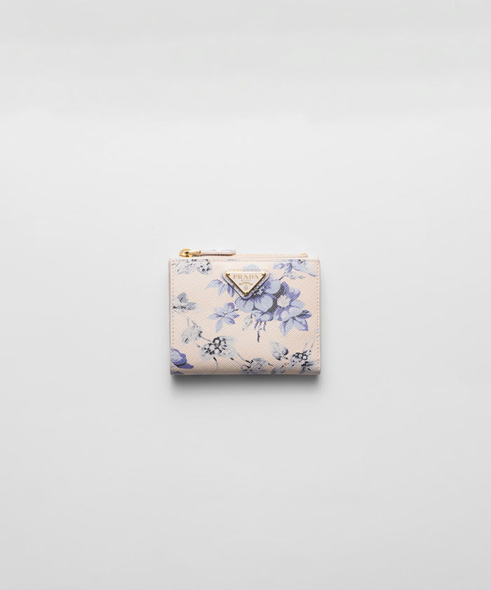 【PRADA】プリント サフィアーノレザー 財布 プリントサフィアーノレザー 財布(X248G026)|阪急百貨店公式