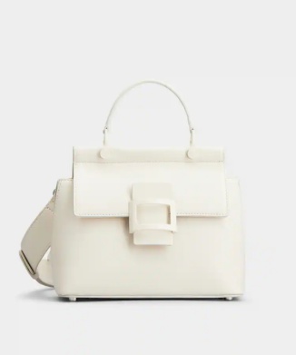 ヴィヴ カバ ラッカード バックル レザー バッグ ミニ