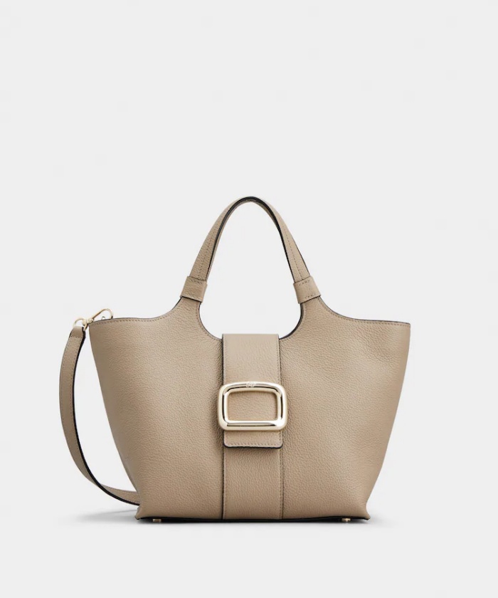 ロジェヴィヴィエ　ヴィヴ ショック レザー ショッピング バッグ ミニ Roger Vivier/ロジェ ヴィヴィエ通販 | 「ヴィヴ ショック」レザー