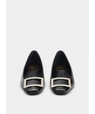 トランペット パテントレザー バレリーナ