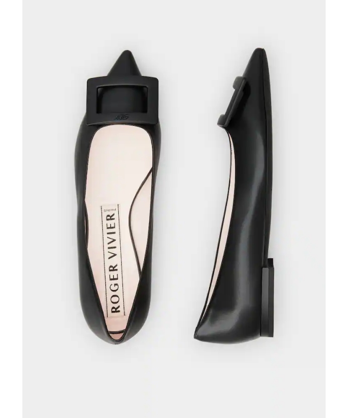 ✨美品✨ロジェヴィヴィエ ゴメッティーヌ フラットシューズ ゴメッティーヌ」バレリーナ l Roger Vivier