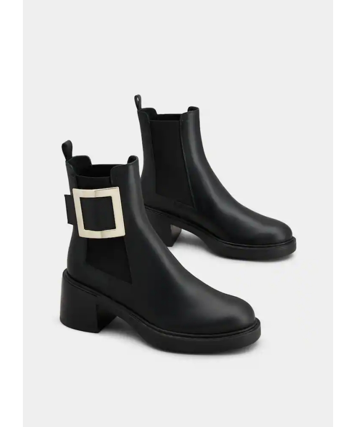 ヴィヴ レンジャー レザー チェルシー ブーツ(X24DC143)｜阪急