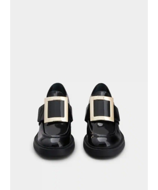 ヴィヴ レンジャー パテントレザー ローファー