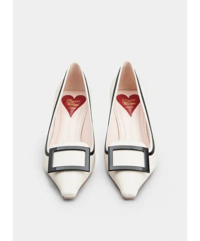 【Roger Vivier】ヴィヴ カナール レザー パンプス ヴィヴ カナール | Roger Vivier