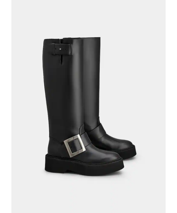 品薄☆【ROGER VIVIER】ブラック バイカーズ ヴィヴ レンジャー RVW54825880D1PB999-02.jpg