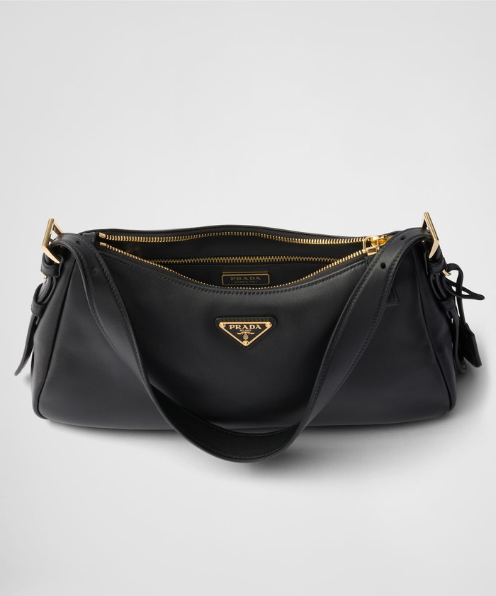 関税負担なし PRADA プラダ ブリック サフィアーノレザー バッグ
