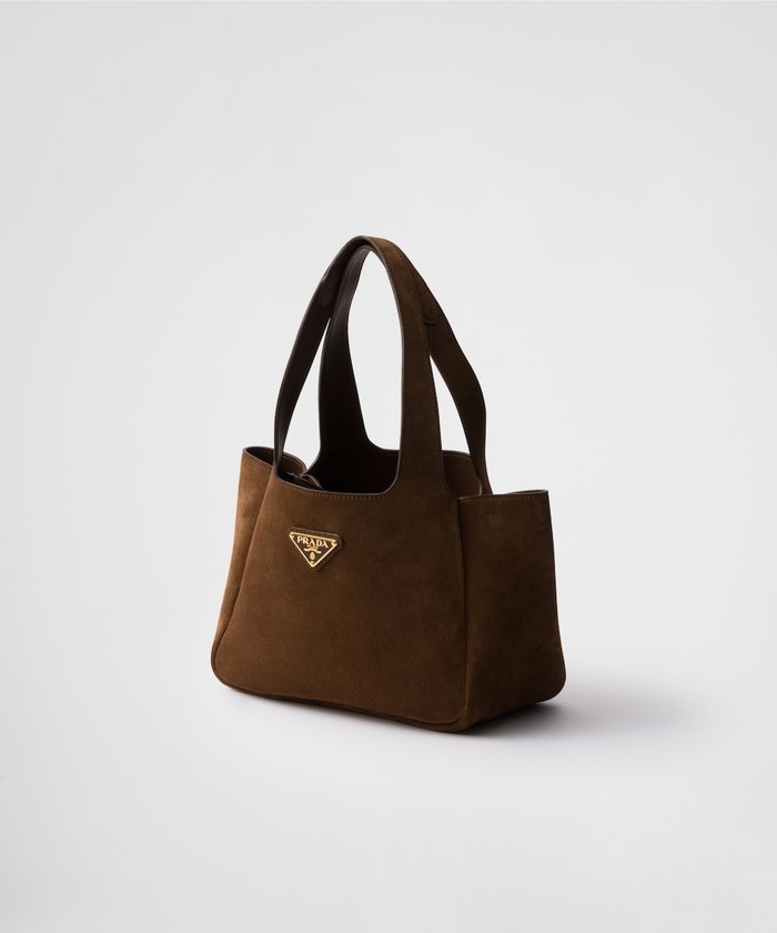 ＊PRADA＊ スエード バッグ 関税・送料込み ミニ スエード トートバッグ(X24NG013)｜阪急百貨店公式通販