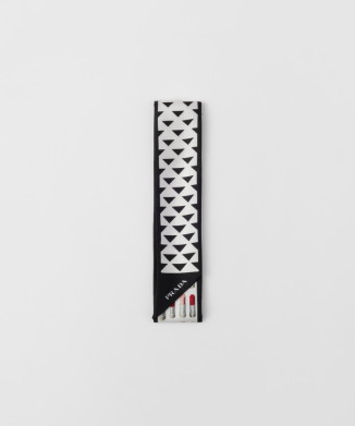 プリントシルクツイル スキニースカーフ