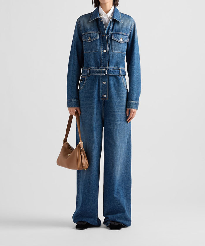 Z1975 デニムジャンプスーツ - ブルー | ZARA Japan / 日本