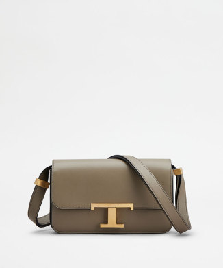 T タイムレス レザー クロスボディ バッグ マイクロ