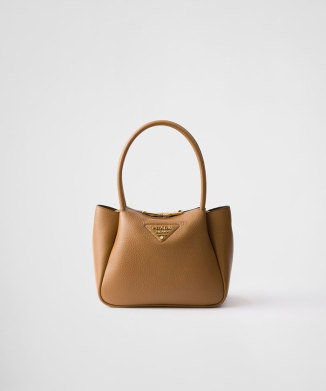 PRADA ヴィッテロダイノ　ハンドバッグ　最終値下 PRADA☆フルーヴィッテロダイノソフトレザーミニハンドバッグ