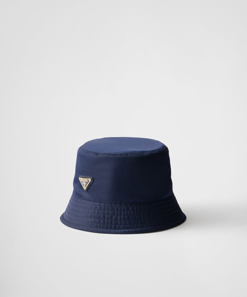 PRADA Re-Nylon バケットハット ネイビー S PRADA Re-Nylon バケットハット ネイビー S