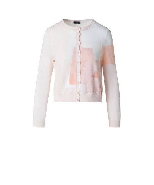 AKRIS KNIT-CD seashell 36 AKRIS KNIT-CD seashell 36