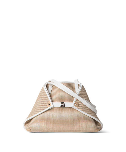 AKRIS Ai スモールショルダー nature/white F AKRIS Ai スモールショルダー nature/white F