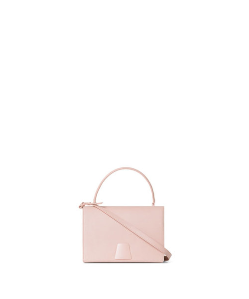 AKRIS Alice ミディアムトップハンドル pale rose F AKRIS Alice ミディアムトップハンドル pale rose F