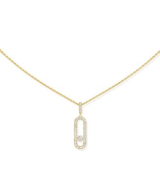 ムーヴ ウノ パヴェ ネックレス L