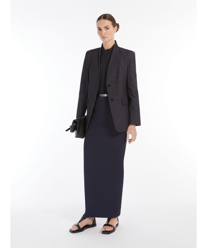Max Mara★SMALTO コットン ストレッチ シャツジャケット MAX MARA】SMALTO コットン ストレッチ シャツ ジャケット