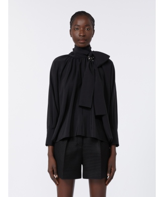 ［レオニダ］ピュア シルク ブラウス