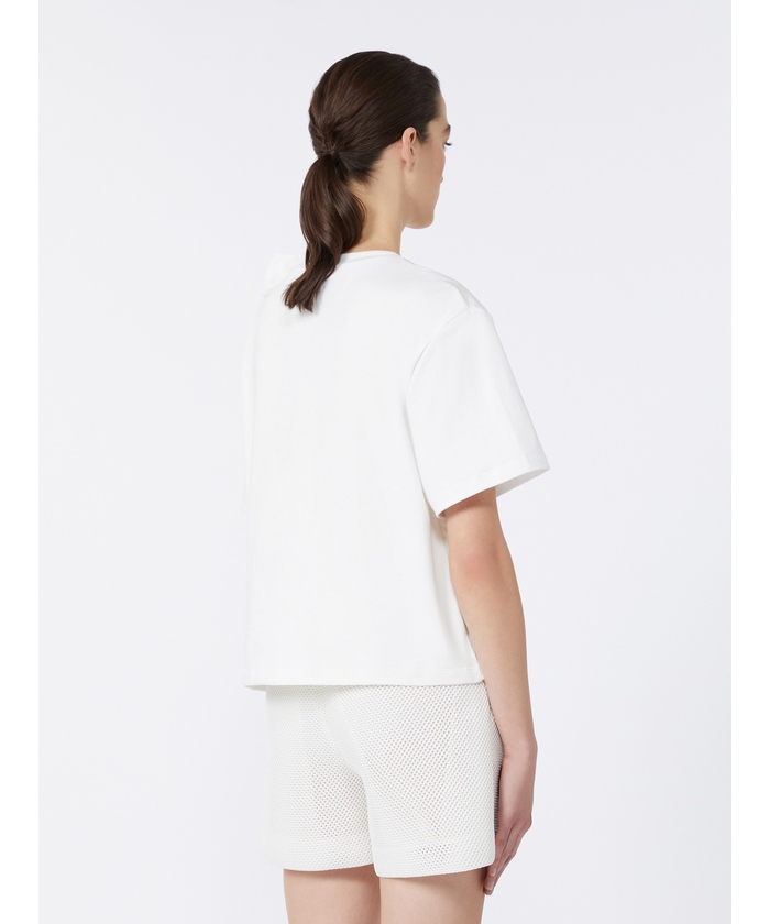 MaxMara コッレ コットンジャージーTシャツ♪ コッレ］コットン ジャージー Tシャツ(X258A008)｜阪急百貨店