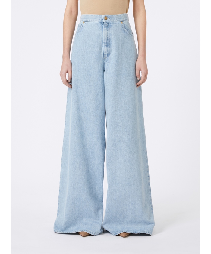 Max Mara AFFARI[アッファーリ] コットン デニム パンツ アッファーリ］コットン デニム パンツ(X258A013)｜阪急百貨店