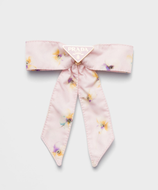 プリントRe-Nylonヘアクリップ