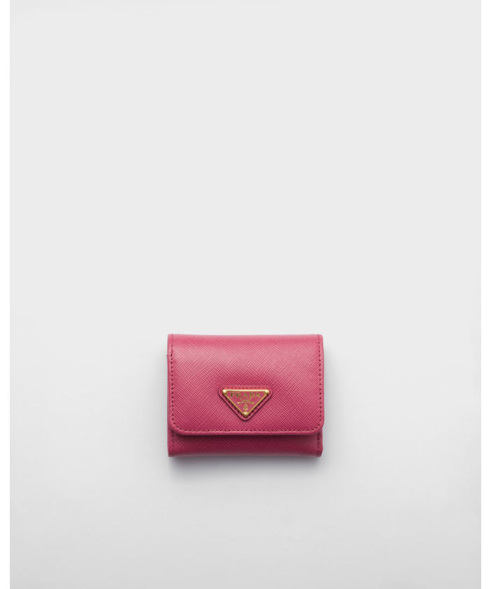 【@water】 新品PRADA サフィアーノトライアングル レザー 財布 三越伊勢丹 | PRADA/プラダ_Women通販 | サフィアーノ