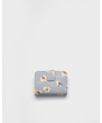 プリント入りサフィアーノレザー 財布