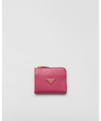 prada サフィアーノトライアングル 財布 限定！すぐ届く！PRADA サフィアーノトライアングル 財布 (PRADA