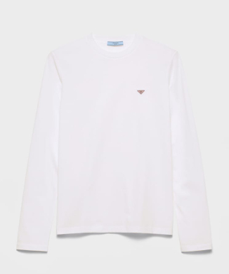 長袖ジャージー Tシャツ