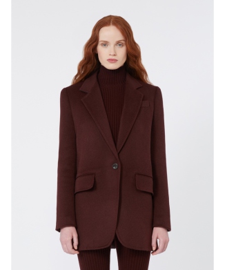 ［アリッチャ］ピュア キャメル シングルブレスト ジャケット