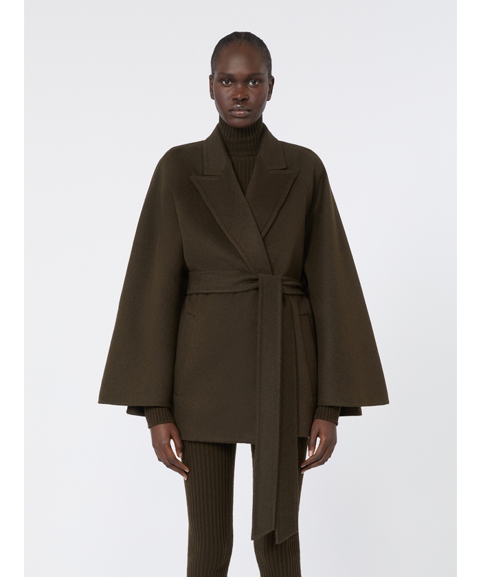 ヴェルナ］ピュア キャメル ショート コート(X25DA004)｜阪急百貨店