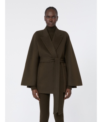 ［ヴェルナ］ピュア キャメル ショート コート