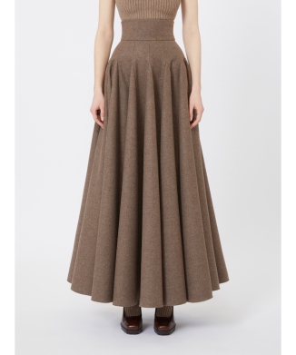 ［ベッリコ］ウール フレア スカート