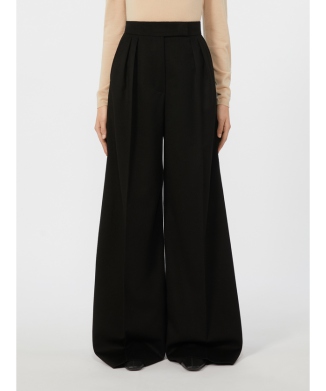 ［オリ］ピュア キャメル フレア パンツ