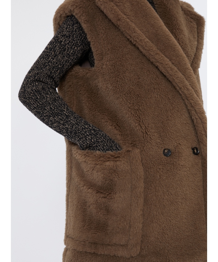 ボルミーダ］テディベア ジレ(X25DA014)｜阪急百貨店公式通販サイト