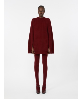 ［アストリア］ウール カシミヤ ショート ニット ドレス