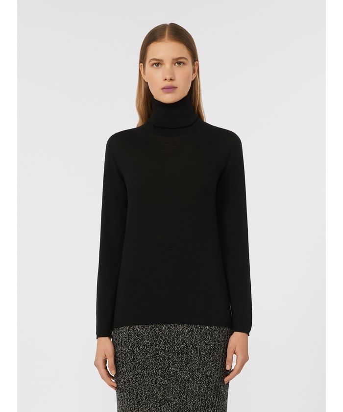 サルート］ピュア ウール タートルネック ニット(X25DA018)｜阪急