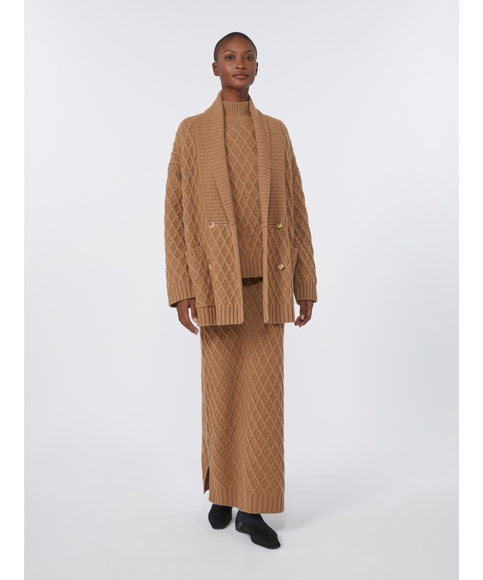 モリ］ピュア キャメル ニット(X25DA025)｜阪急百貨店公式通販サイト