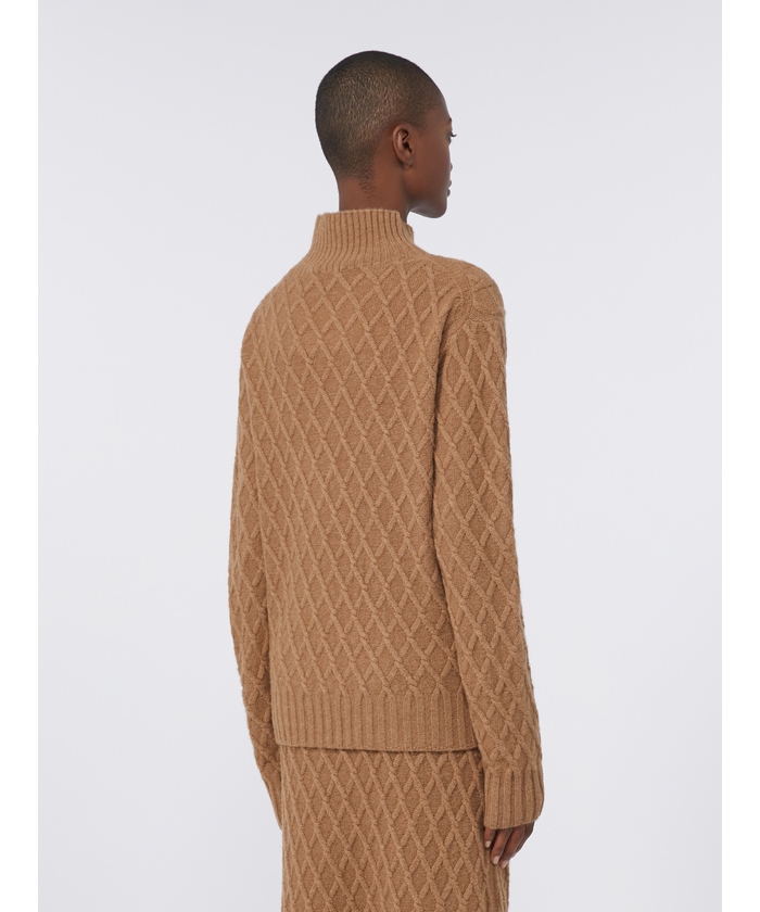 モリ］ピュア キャメル ニット(X25DA025)｜阪急百貨店公式通販サイト