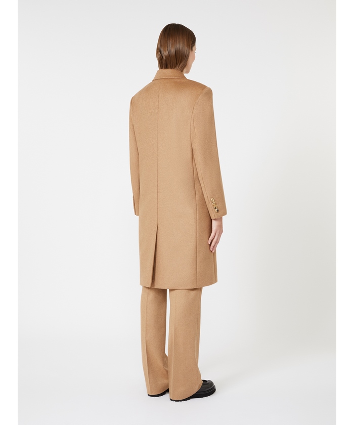 コーザ］ピュア キャメル ダブルブレスト コート(X25DA038)｜阪急