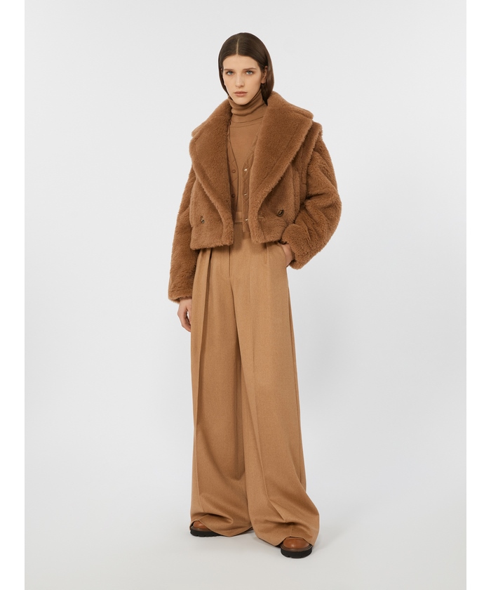 サントス］テディベア 2WAY クロップド ジャケット(X25DA039)｜阪急