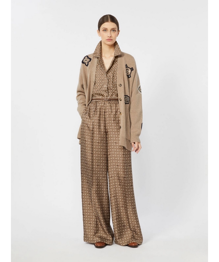 MaxMara 100％シルク ディスコ］ピュア シルク ツイル シャツ(X25DC009)｜阪急百貨店公式