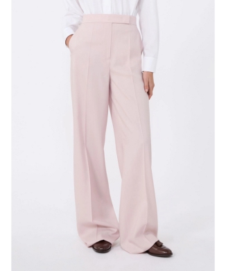 ［ジローネ］ヴァージンウール モヘヤ シルク パンツ