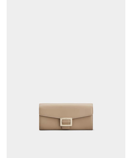 Roger Vivier 二つ折り財布　ベージュ ベル ヴィヴィエ ウォレット(X25NA047)｜阪急百貨店公式通販サイト