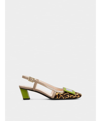 ベル ヴィヴィエ スリングバック パンプス