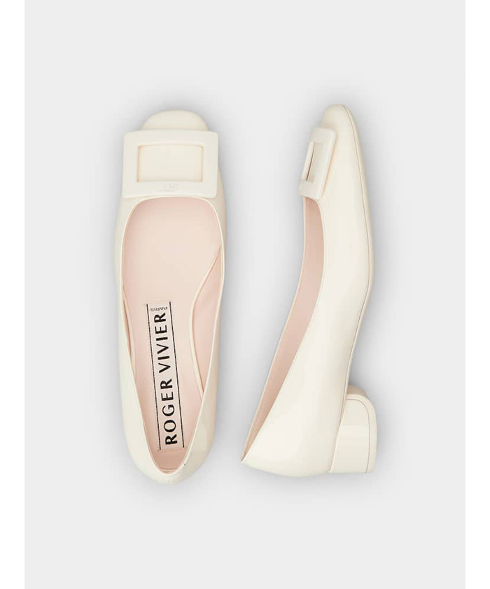 Roger Vivier ユールック パテントレザー バレリーナ　37サイズ ユールック バレリーナ(X25NA142)｜阪急百貨店公式通販サイト｜阪急